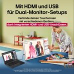 LG StanbyME 2 27LX6TDGA 27 Zoll QHD Lifestyle TV, Touchscreen, 60 Hz, Akku, Streaming Apps, Beige – Bild 6