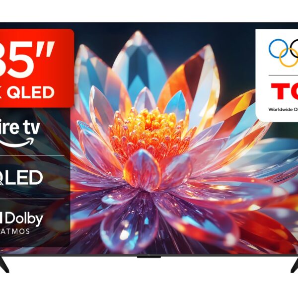 TCL 85T6C 85 Zoll QLED 4K Fire TV, HDR10+, Dolby Vision & Atmos, Onkyo 2.1, HDMI 2.1, AirPlay 2
