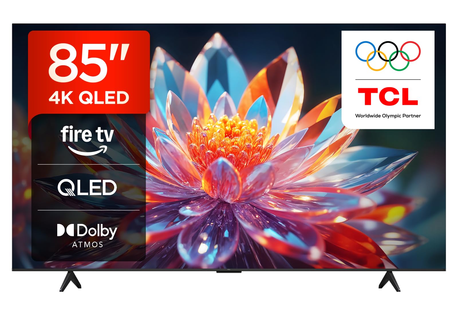 71MBLqvEmaL TCL 85T6C 85 Zoll QLED 4K Fire TV, HDR10+, Dolby Vision & Atmos, Onkyo 2.1, HDMI 2.1, AirPlay 2 – Bild 1