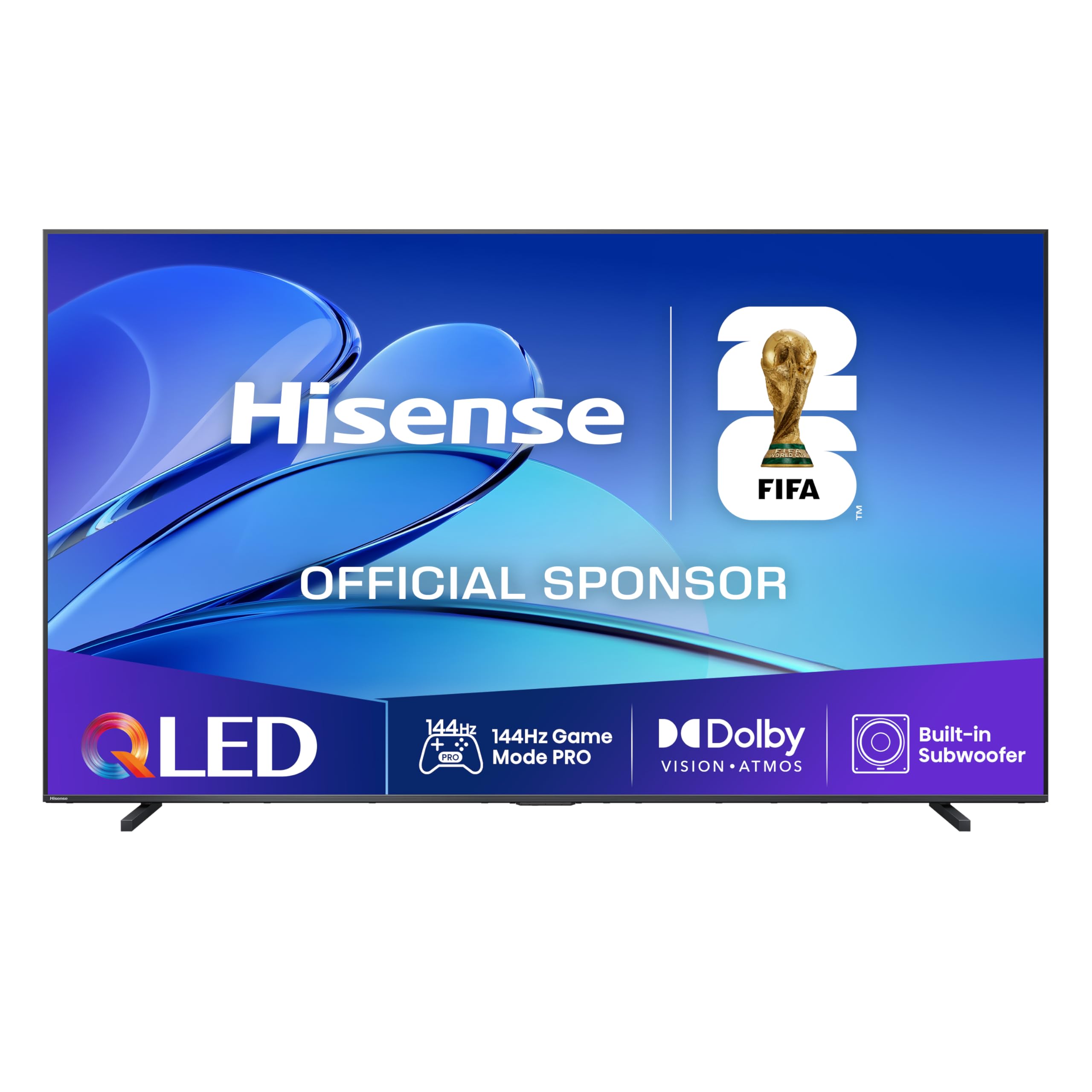 71OwJOyNFhL Hisense 98E7Q 98 Zoll 4K QLED Smart TV, 144 Hz Game Mode Pro, Dolby Vision Atmos, AI 4K Upscaler – Bild 1