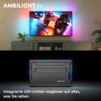 Philips Ambilight 75MLED910 75 Zoll Mini LED 4K Smart TV, P5 Engine, Titan OS, Dolby Vision und Atmos – Bild 2