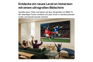 LG 85QNED7EB3A 85 Zoll 4K QNED Mini LED AI TV, α7 Gen9, webOS 26, 60 Hz, VRR, Modell 2026 – Bild 2