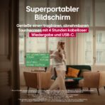 LG StanbyME 2 27LX6TDGA 27 Zoll QHD Lifestyle TV, Touchscreen, 60 Hz, Akku, Streaming Apps, Beige – Bild 8