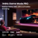 Hisense 98E7Q 98 Zoll 4K QLED Smart TV, 144 Hz Game Mode Pro, Dolby Vision Atmos, AI 4K Upscaler – Bild 5