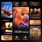Hisense 85E7Q 85 Zoll 4K QLED Smart TV, Game Mode Plus, Dolby Vision Atmos, HDR10, AI 4K Upscaler, 2025 – Bild 3