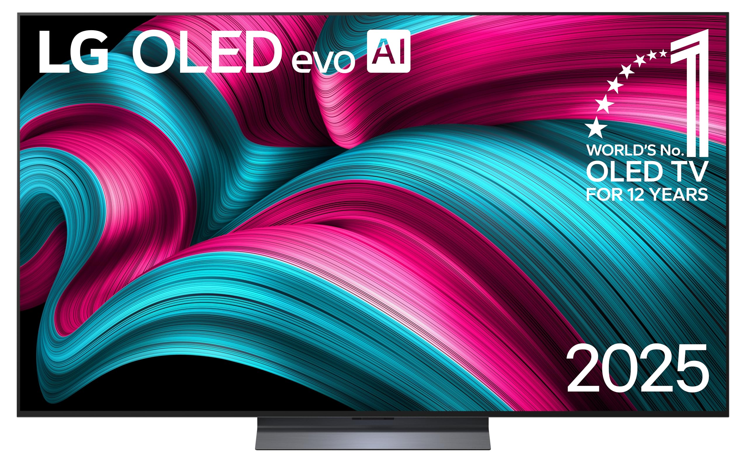 91lQbTB0s4L LG OLED65C54LA 65 Zoll OLED evo 4K AI TV, α9 Gen8, webOS 25, 120 Hz, VRR bis 144 Hz, Modell 2025 – Bild 1